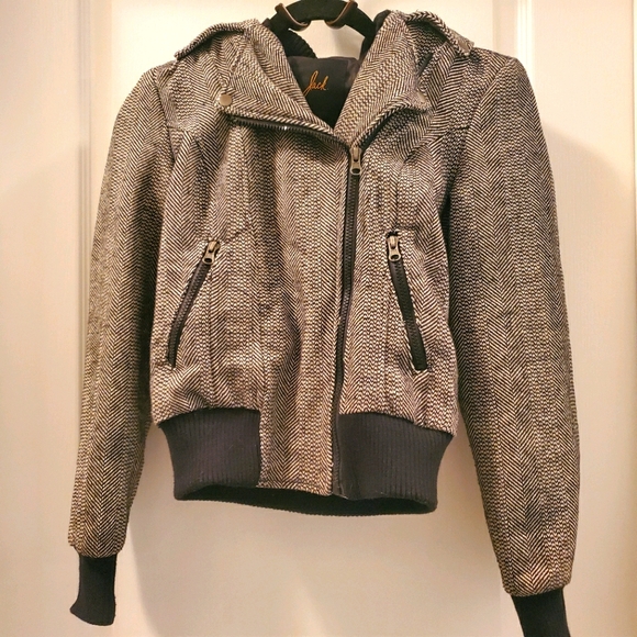 Anthropologie - Jack - Moto Sweater Jacket - Picture 2 of 11
